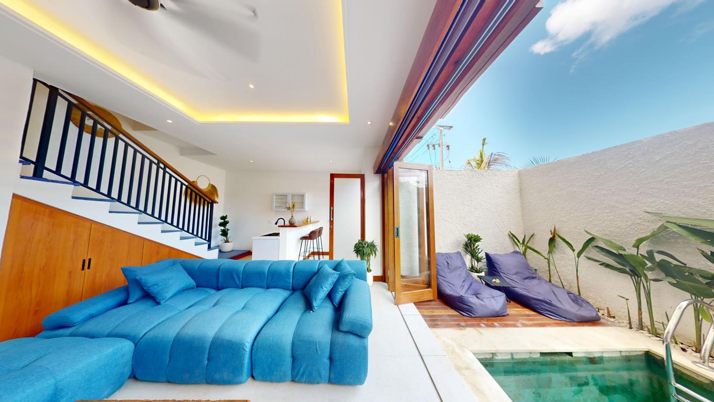 Two-Bedroom Villa with Private Pool at Segara Seaside Resort
